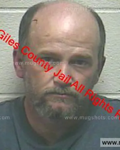 Booking photo of Kenneth Haddock, Giles County, Oct 15, 2019