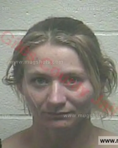 Booking photo of Crystal Mosley, Giles County, Mar 21, 2017