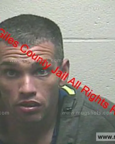 Booking photo of Branton Monceaux, Giles County, Dec 2, 2019