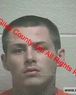 Booking photo of Buford Turner Eakes, Giles County, May 9, 2020