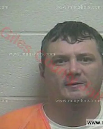 Booking photo of BRIAN SHAWN DANIELS Jr., Giles County, Nov 11, 2017