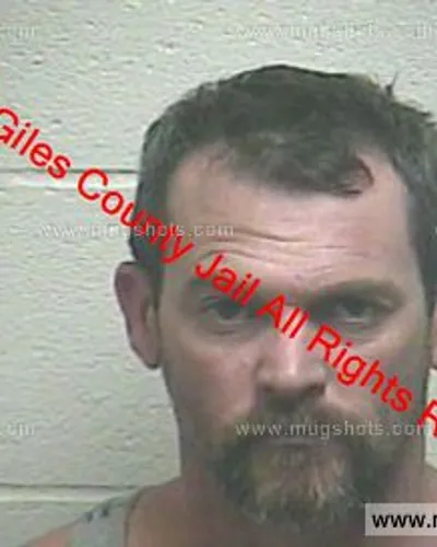 Booking photo of William Randolph, Giles County, May 10, 2020