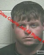 Booking photo of COREY L HAYES, Giles County, Dec 14, 2019