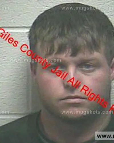 Booking photo of COREY L HAYES, Giles County, Dec 14, 2019