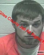 Booking photo of Cole Andrew Bond, Giles County, Jan 1, 2019