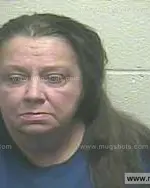 Booking photo of Alice Danita Andrews, Giles County, Oct 22, 2014