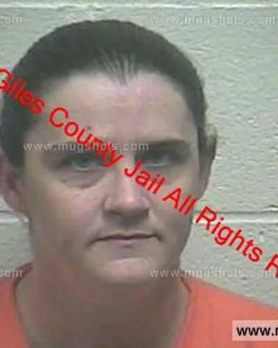 Booking photo of Caron Weigert, Giles County, Jan 23, 2019