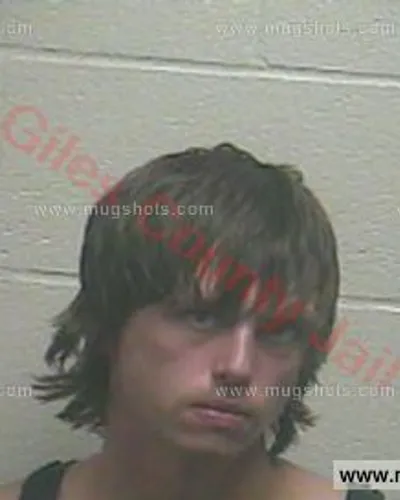Booking photo of Kaylen Lee Sullivan, Giles County, May 7, 2016