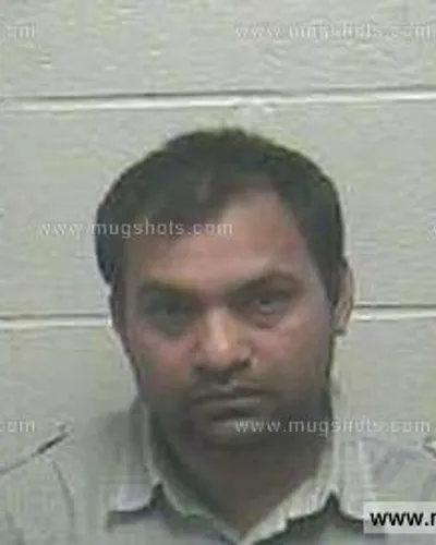 Booking photo of Sanjay Patel, Giles County, Apr 30, 2015
