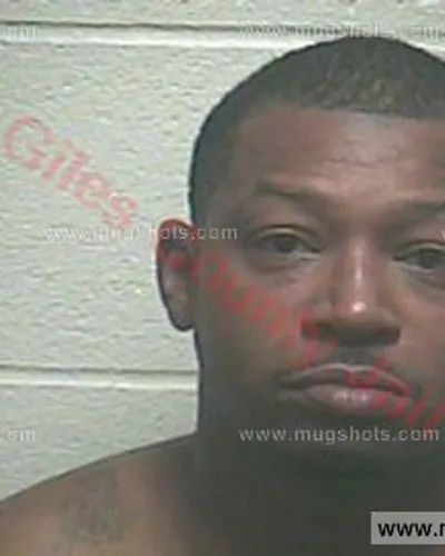 Booking photo of Alex Chafford, Giles County, Oct 8, 2016