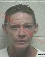 Booking photo of Jenny Rebecca West, Giles County, Jul 20, 2017