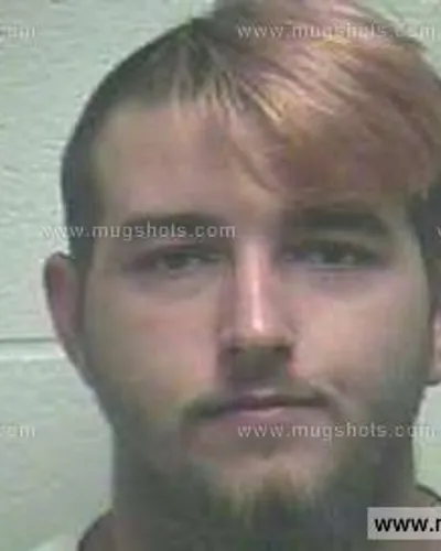 Booking photo of Evan Lynn Harden, Giles County, May 26, 2015