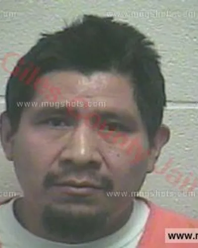 Booking photo of Lorenzo Martin Perez, Giles County, Dec 5, 2015