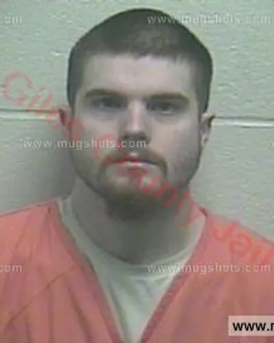 Booking photo of CLIFFORD CARL EBERT Jr., Giles County, Oct 9, 2015