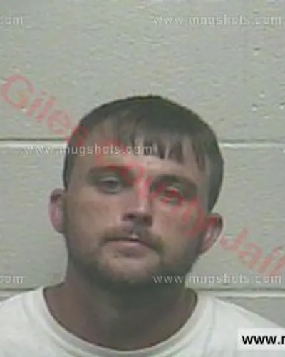 Booking photo of Trent Lee Teeples, Giles County, Jun 30, 2018