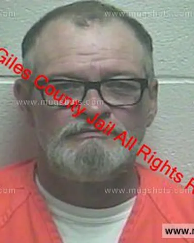 Booking photo of Fred Bland, Giles County, Feb 27, 2020