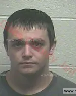 Booking photo of Lucas Allen Harrington, Giles County, Oct 24, 2015