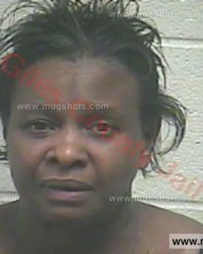 Booking photo of Bonnie Kaye Massey, Giles County, Feb 17, 2016