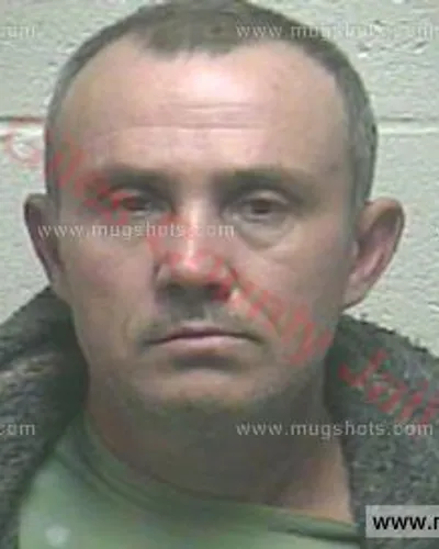 Booking photo of Mark Lewis Scott, Giles County, Jan 2, 2018