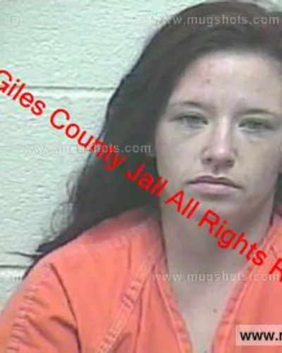 Booking photo of BRITNIE S WHITE, Giles County, Dec 25, 2018