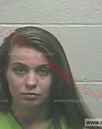 Booking photo of Mercedes Marie Weeks, Giles County, Feb 25, 2018