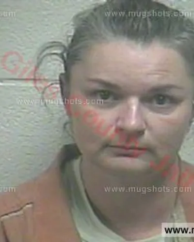 Booking photo of Stephanie Yvonne Gatlin, Giles County, Feb 17, 2017