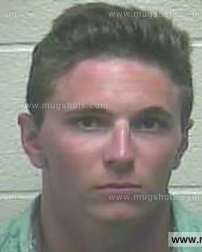 Booking photo of Logan Theodore Larson, Giles County, Apr 6, 2015