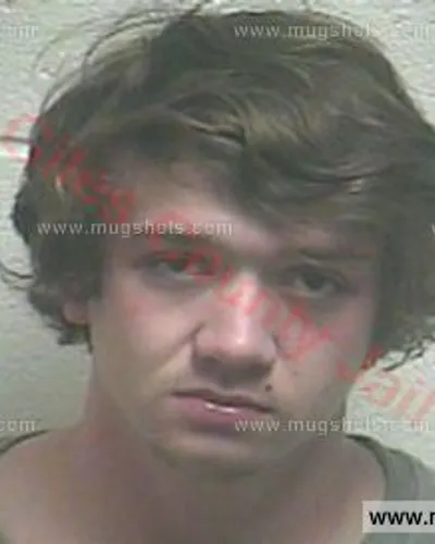 Booking photo of HUNTER W KEEL, Giles County, May 6, 2016
