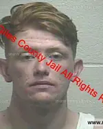 Booking photo of Levi Matthew Hughes, Giles County, Mar 16, 2020