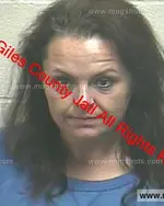 Booking photo of Meredith Leigh Yokley, Giles County, Jan 1, 2019