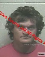 Booking photo of Ryle Caleb Williams, Giles County, Oct 9, 2019