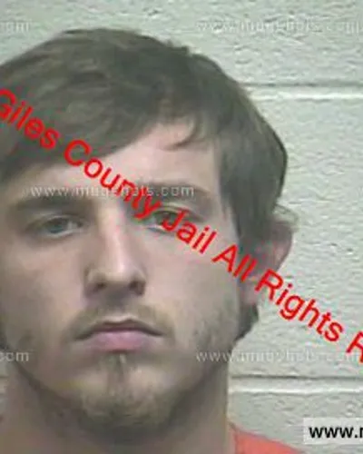 Booking photo of Damian Davis, Giles County, May 1, 2020