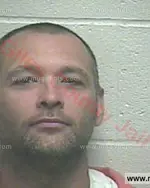 Booking photo of Kevin Dustin Leatherwood, Giles County, Oct 5, 2015