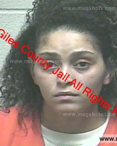 Booking photo of Ambrea Cheatham, Giles County, Jan 31, 2019