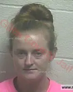 Booking photo of Kayla Jo Smith, Giles County, Aug 7, 2016