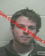 Booking photo of Anthony Trey Gann, Giles County, Dec 21, 2019