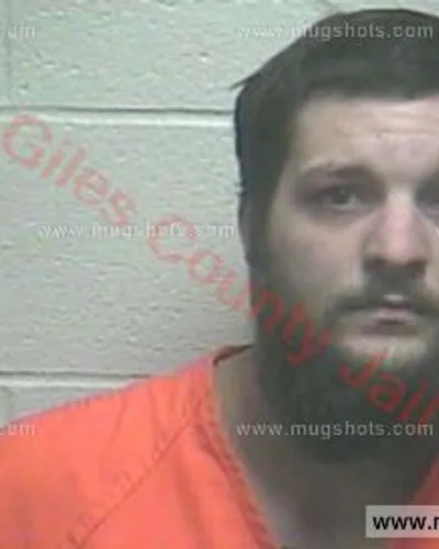 Booking photo of Gerald Griffin Stevenson, Giles County, Nov 20, 2016