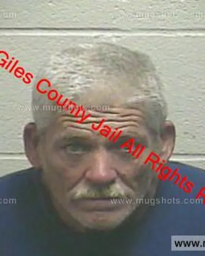 Booking photo of Mervin Vernell Womack Jr., Giles County, Mar 27, 2020