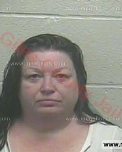 Booking photo of Dovie Hulsey Patterson, Giles County, Oct 20, 2015
