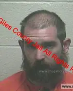 Booking photo of John Mark Alexander May, Giles County, May 13, 2020