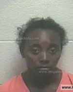 Booking photo of Leah Lashay Dobbins, Giles County, Mar 23, 2014