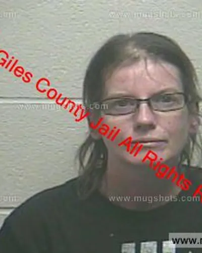 Booking photo of Martha Clark, Giles County, Dec 21, 2019