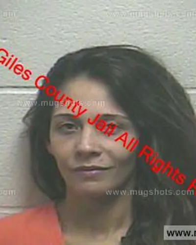 Booking photo of Alexis Kirk, Giles County, Mar 10, 2020