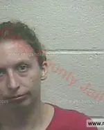 Booking photo of Stephanie Louise Hall, Giles County, Mar 30, 2018