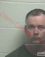 Booking photo of Dennis Daxterry Hayes, Giles County, Feb 17, 2016