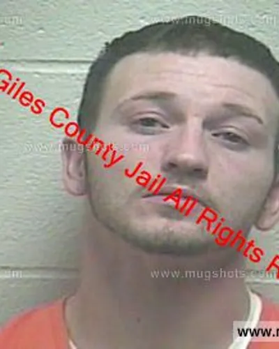 Booking photo of Timmy Scroggins, Giles County, Jan 23, 2019