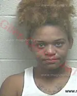 Booking photo of Lawanna Monet Gentry, Giles County, Aug 15, 2017