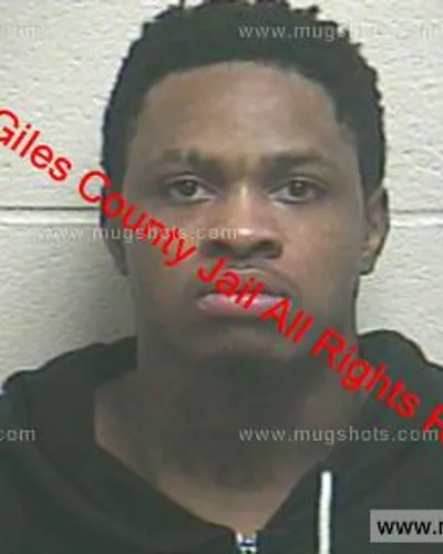 Booking photo of William Houston, Giles County, Feb 7, 2020