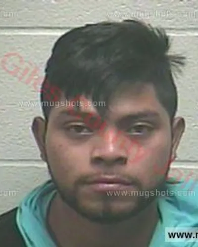 Booking photo of Elvin Vazquez-Diaz, Giles County, Dec 25, 2017