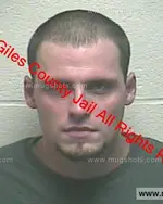 Booking photo of Gary Joseph Ball, Giles County, Dec 18, 2019